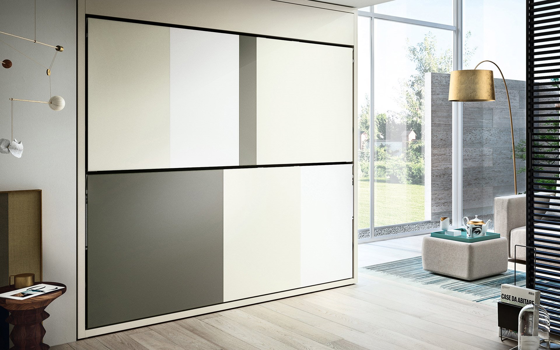 Opklapstapelbed Kali bureau BedHabits 5